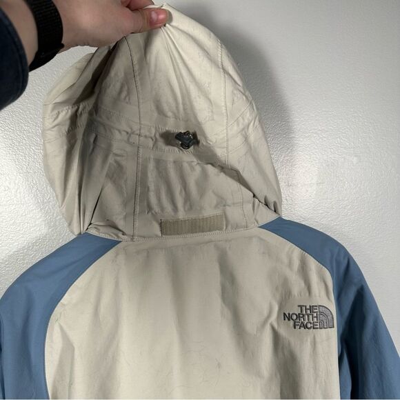 The North Face Blue White Hyvent Snowboarding Ski Winter Jacket Size Large Snow - Picture 12 of 16